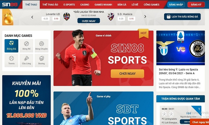 Tham Gia Chơi Ngay Các Esport tại nhà cái Sin88