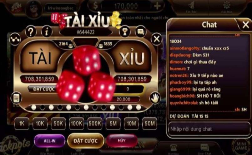 Thuật toán random tài xỉu sin88